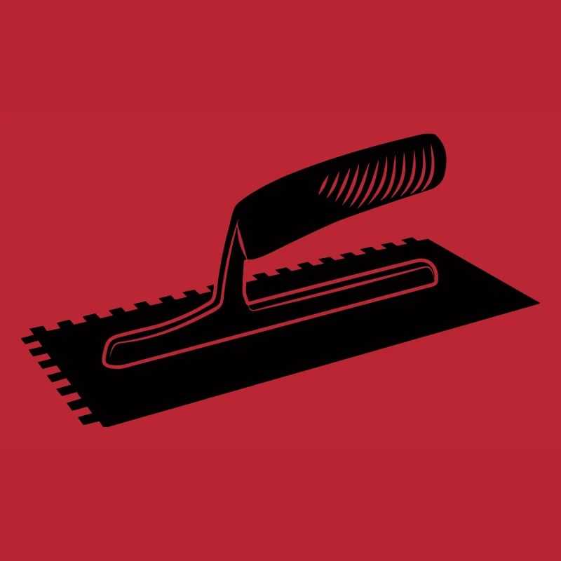 Fliesenkleber oder Leimkamm