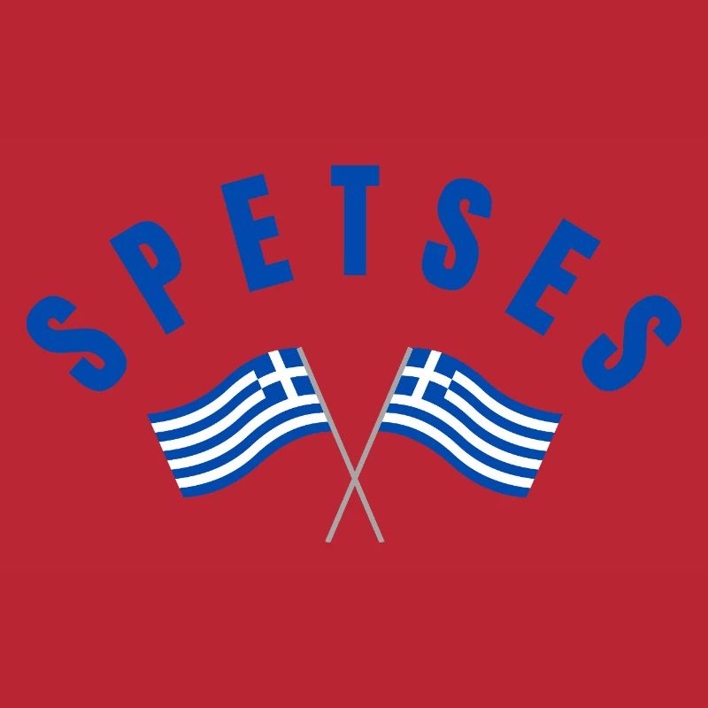 Drapeaux grecs de Spetses