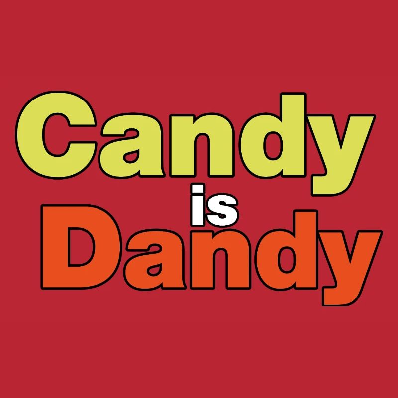 Candy is Dandy Bold Typographie