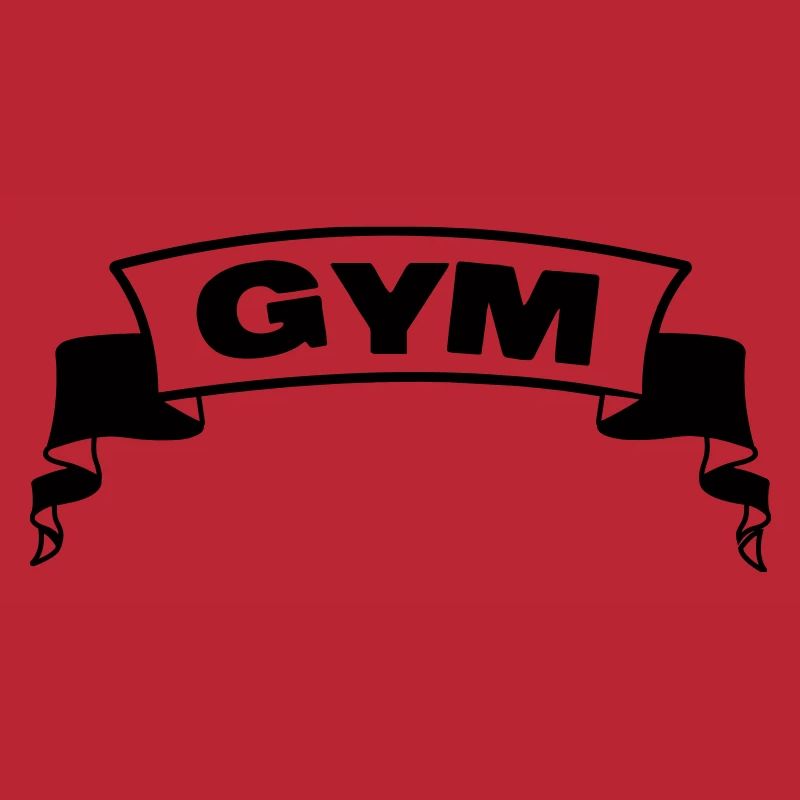 Bannière de gym gym