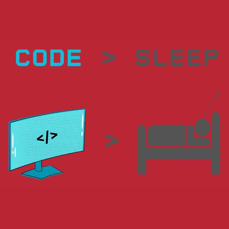 Code vs Sleep: Coder in Sleep Mode