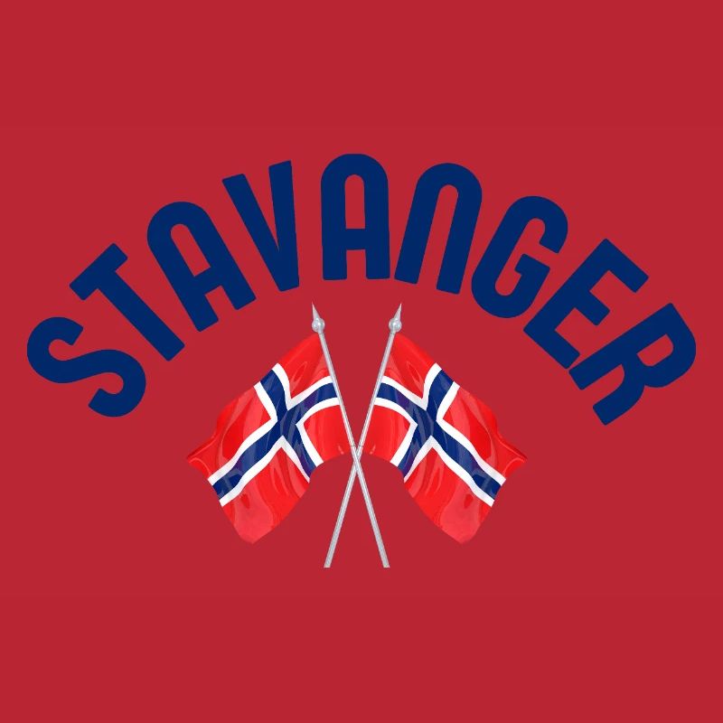 Stavanger Norway Flags