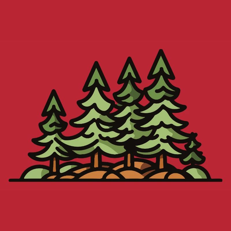 Wald Bäume