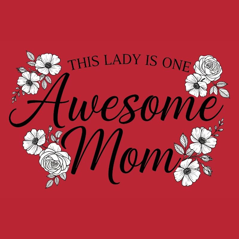 Diese Dame Ist Eine Tolle Mutter Mama Geschenk