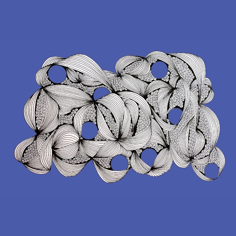 Lined Leaf Weave Pattern