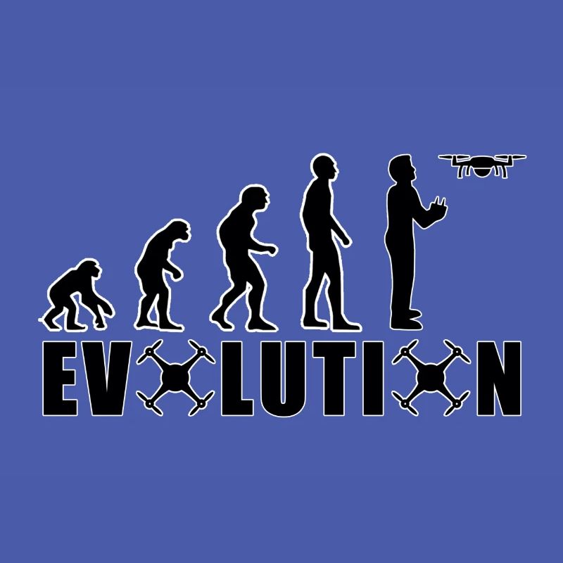 EVOLUTION DROHNE Geschenk Bodenpilot Fliegen