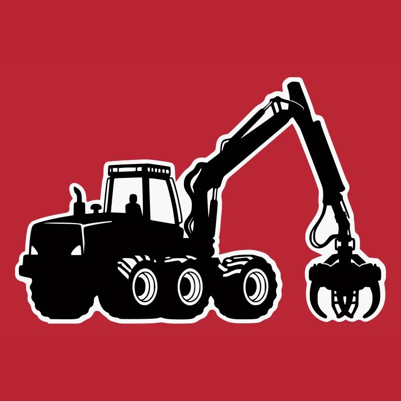 Harvester Silhouette