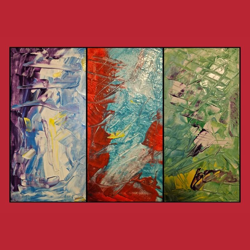 Triptych Color Flow