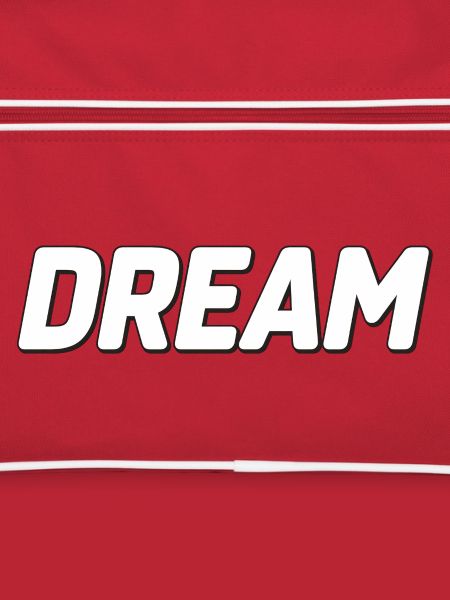 Dream Bold Typografie-Kunst