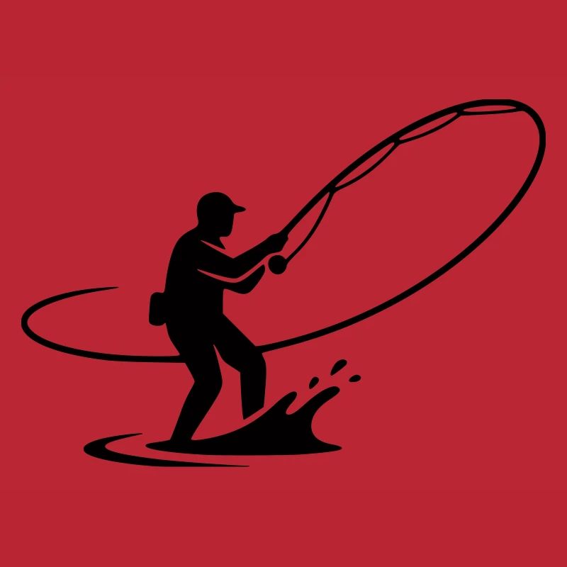 Dynamic Angler Casting Rod Vector