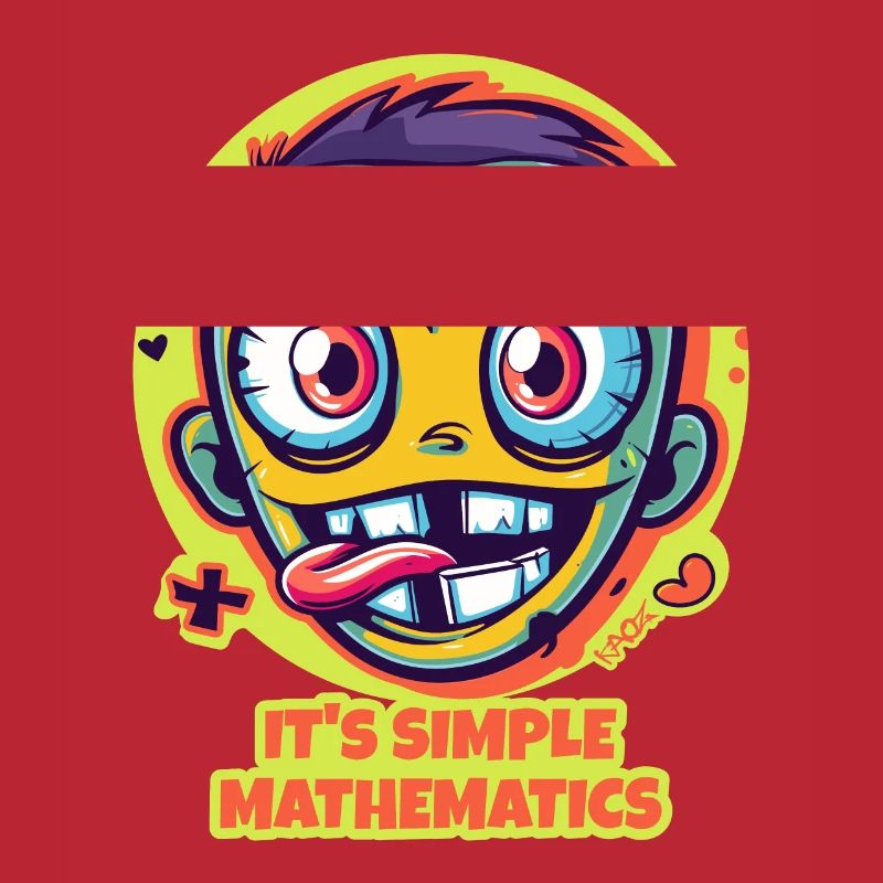 Funny Cartoon Guy: It's Simple Math