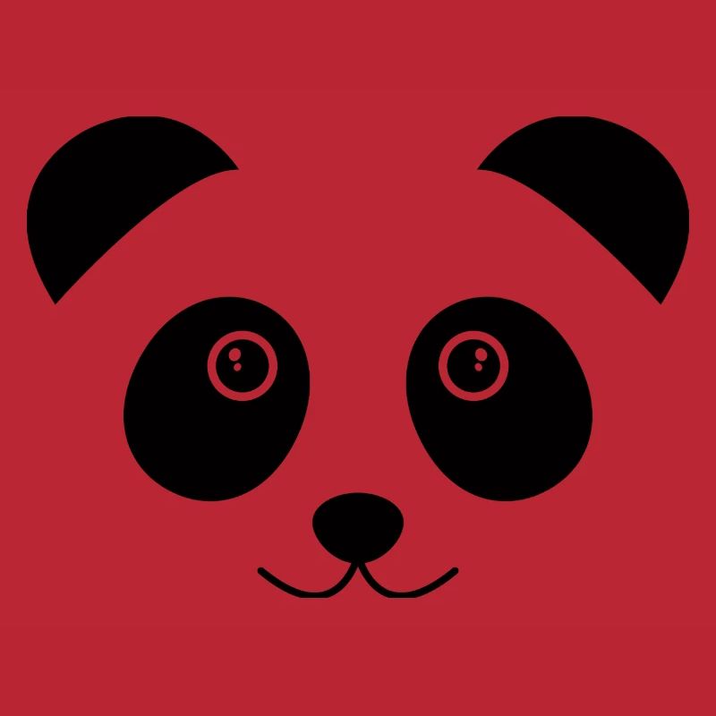 Visage de panda
