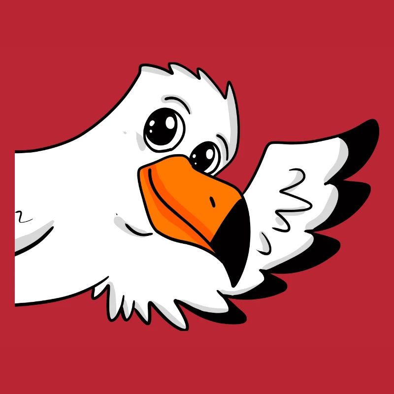Seagull greeting greeting