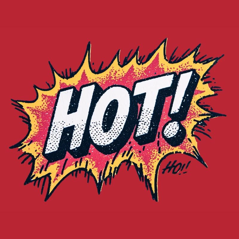 Hot Comic Explosions Design