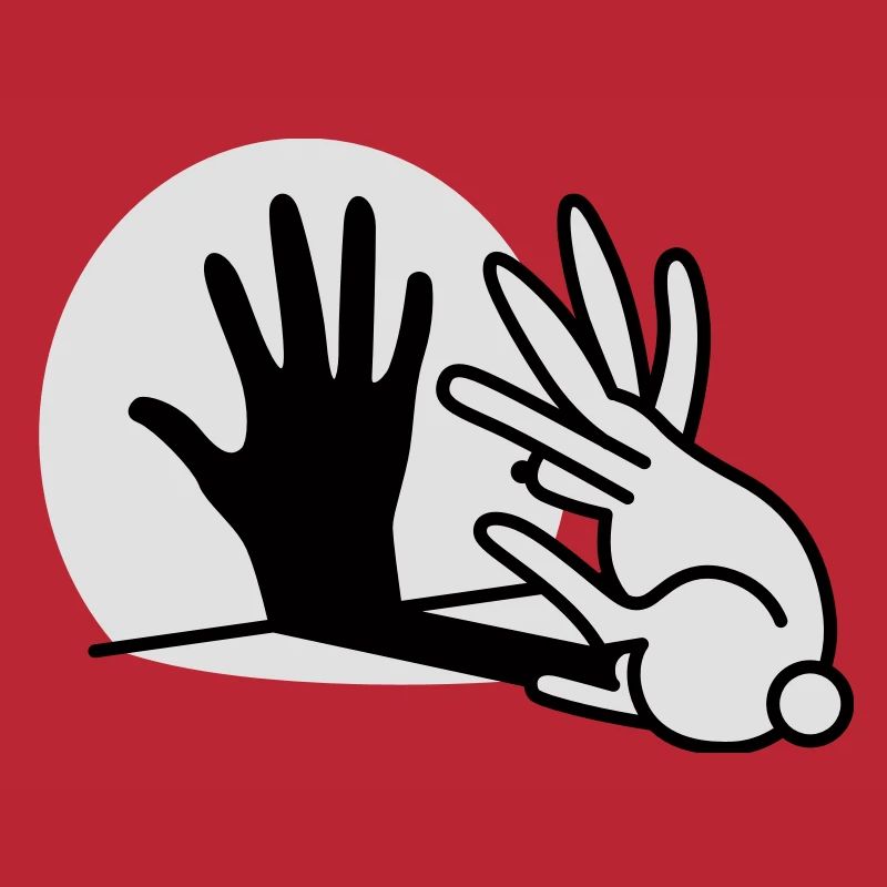 hand shadow rabbit 2 clr