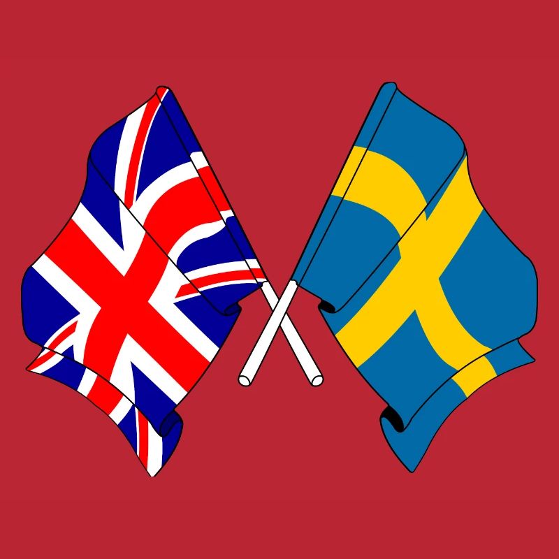 DrapeauAngleterre, drapeau Suède