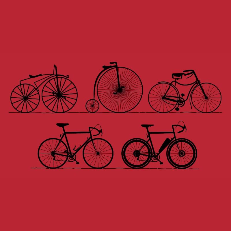 Evolution Bicycle - Old - History - Invention