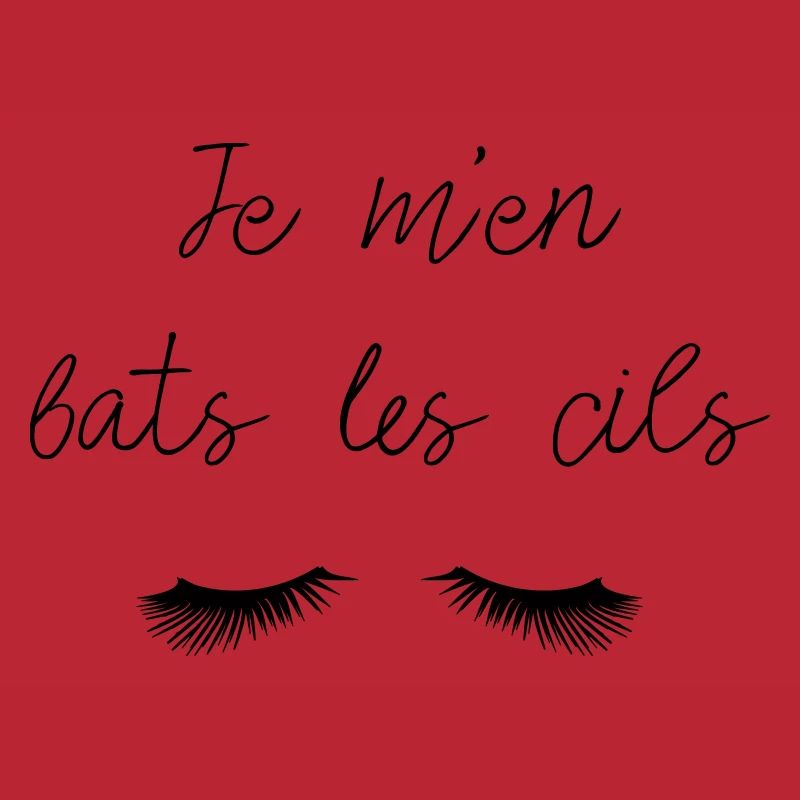 Ich bekämpfe die Wimpern