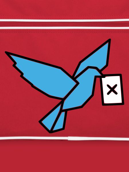 Brieftaube Wahlzettel Vogel Bunt