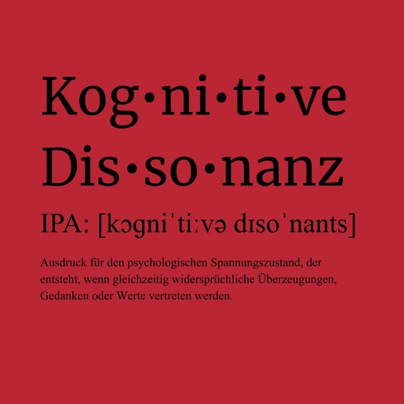 Kognitive-Dissonanz