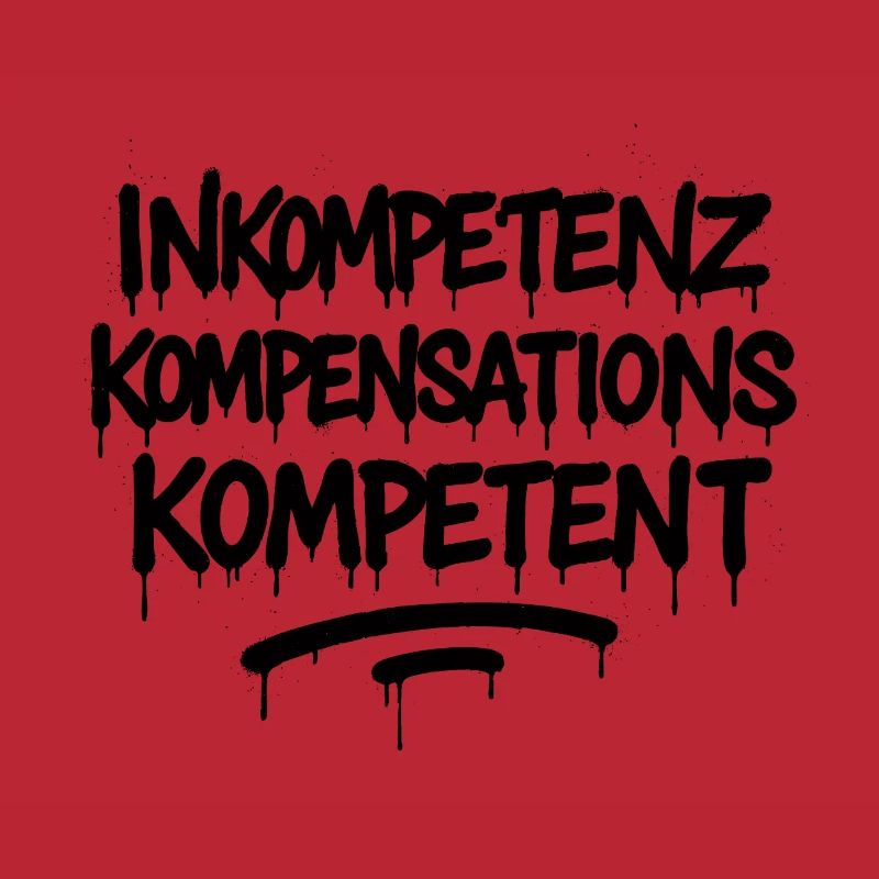 Inkompetenz Kompensations Kompetenz – Büro Spruch