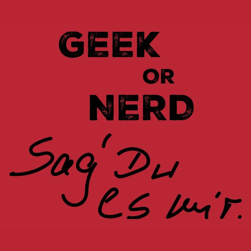 Geek oder Nerd