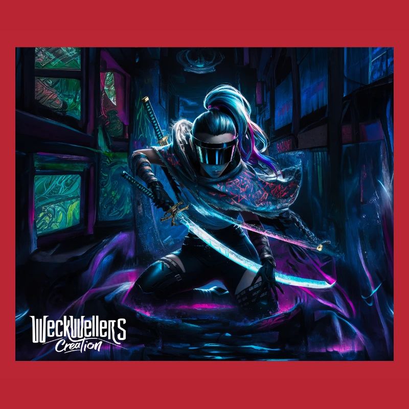 graffiti anime samurai