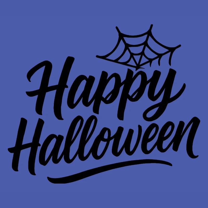 Joyeux Halloween avec la conception de la toile d’araignée