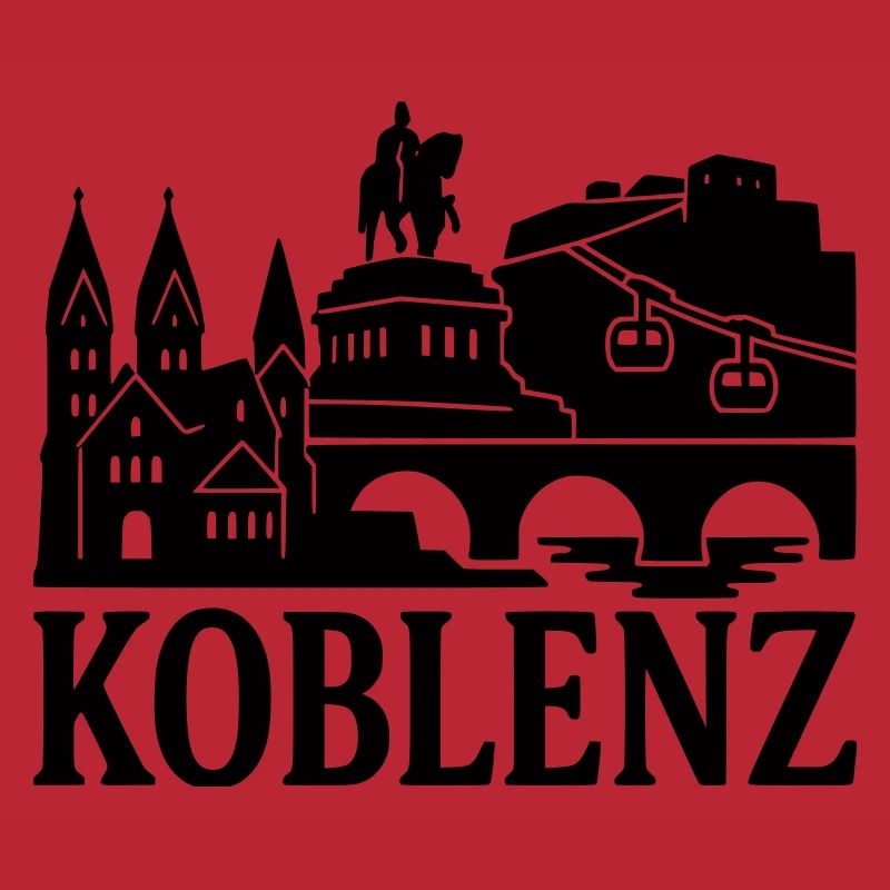 Silhouette de Coblence