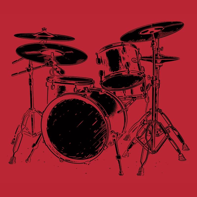 Drumkit Drawing