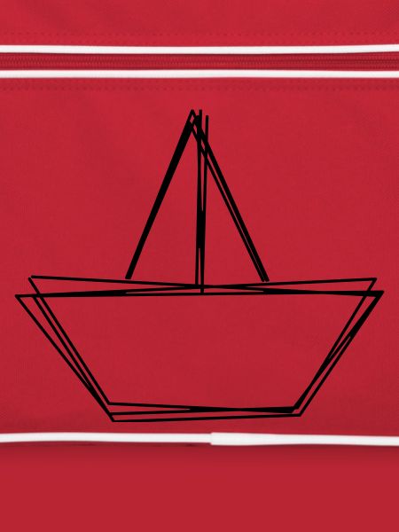 Papierboot handgezeichnet