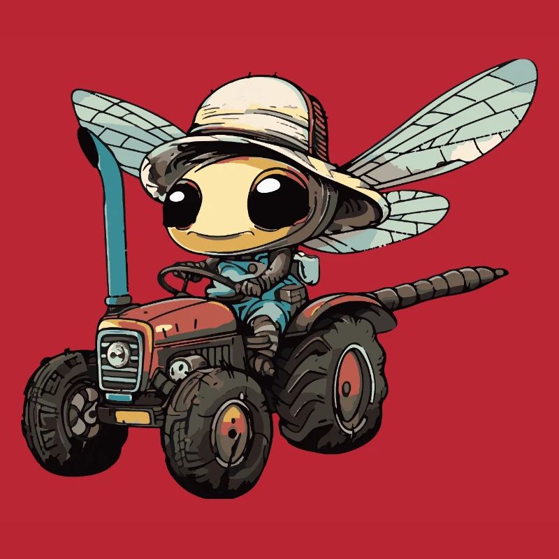 Exploitant de tracteurs libellules