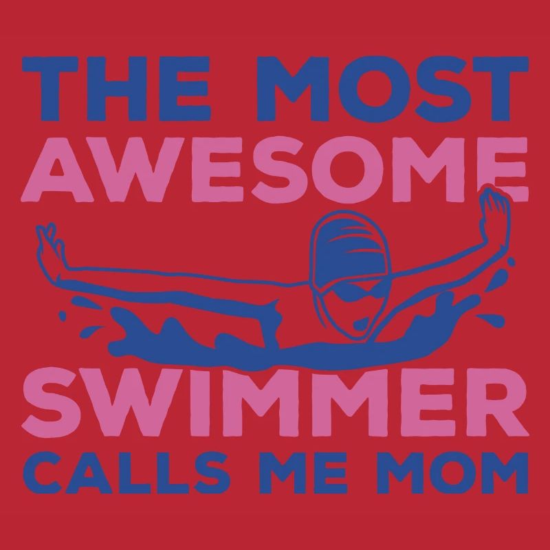 Schwimmer Mutter