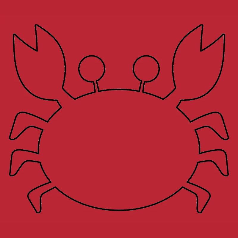Krabbenumriss