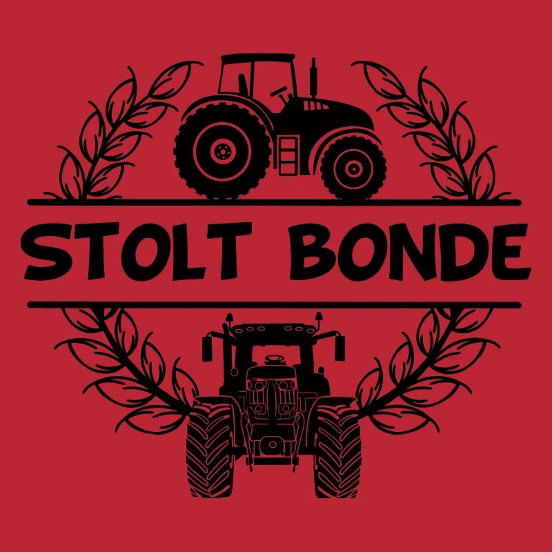 Tractor design – Solidifies bonde in grain wreath
