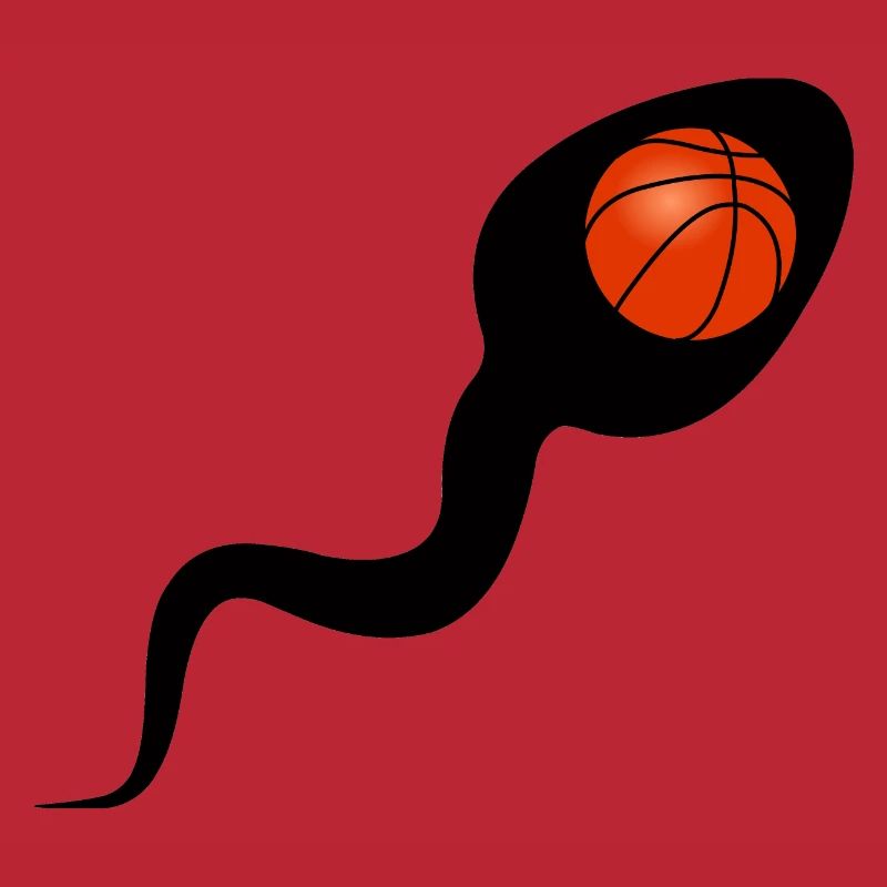 Sperma Basketball oder Basketball Sperma
