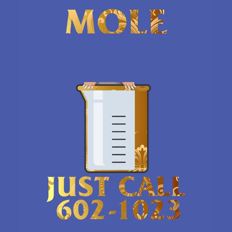 Mole Day Beaker Cute Mole Rat Problems Just Call