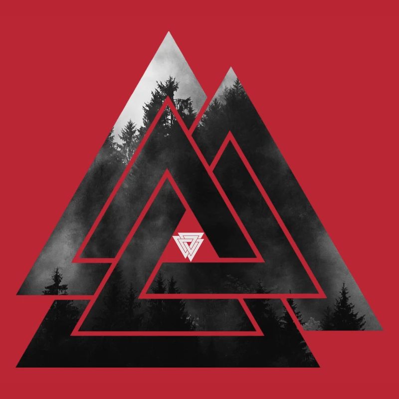 Valknut Wikinger Symbol