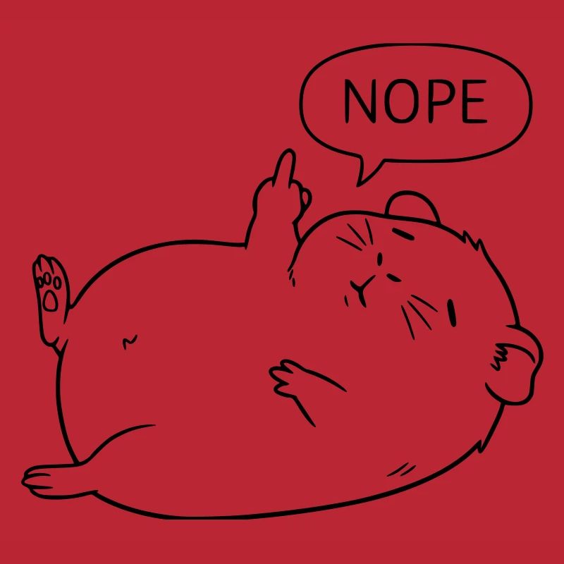 Non, cochon d’Inde | Design mignon