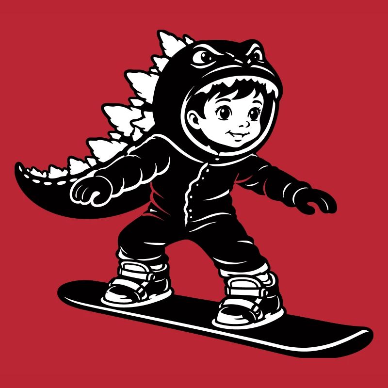 Dragon Garçon du Snowboard