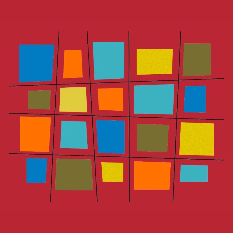 Farbiges Patchwork von Cean