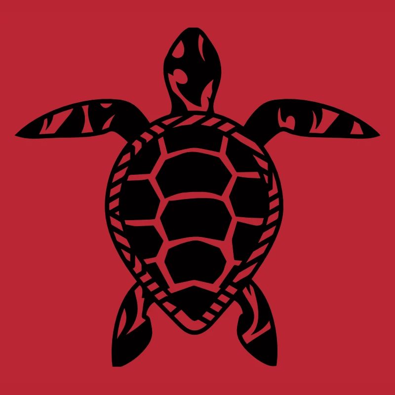 A sea turtle
