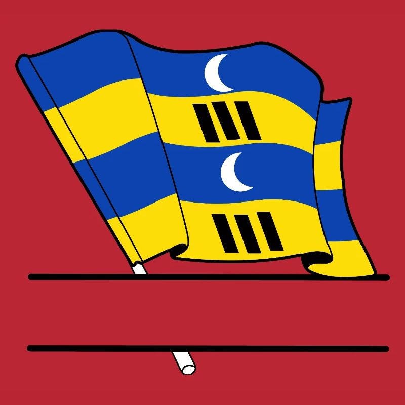 Drapeau Ameland – Conception sur mesure de l’île