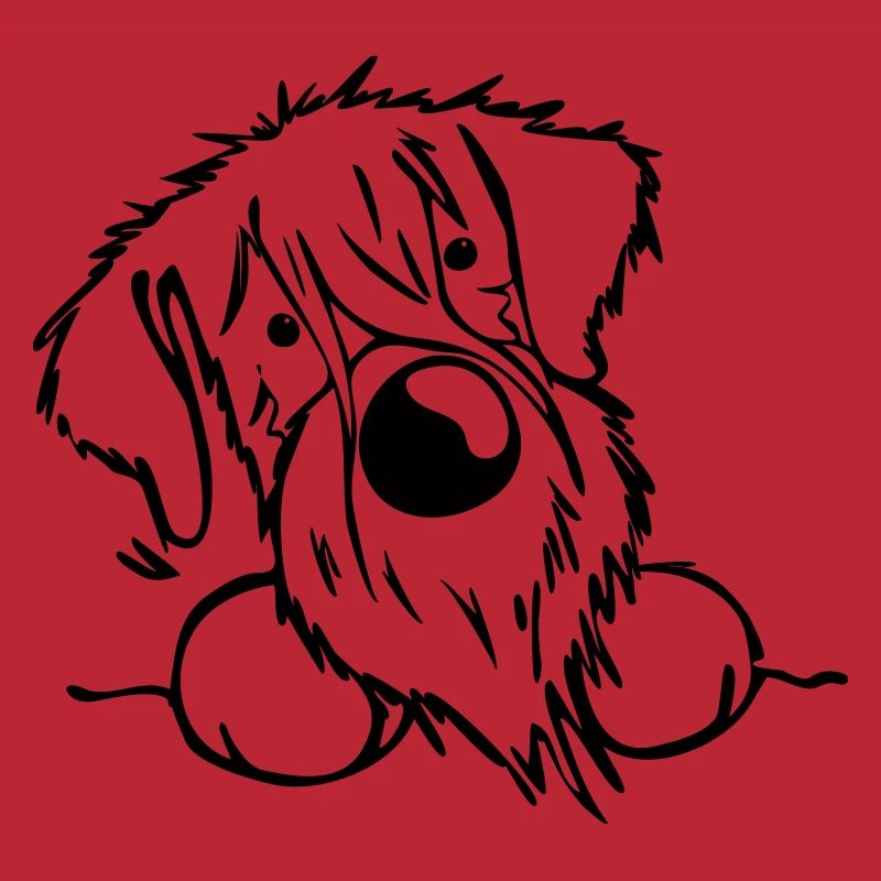 Neugieriger Schnauzer