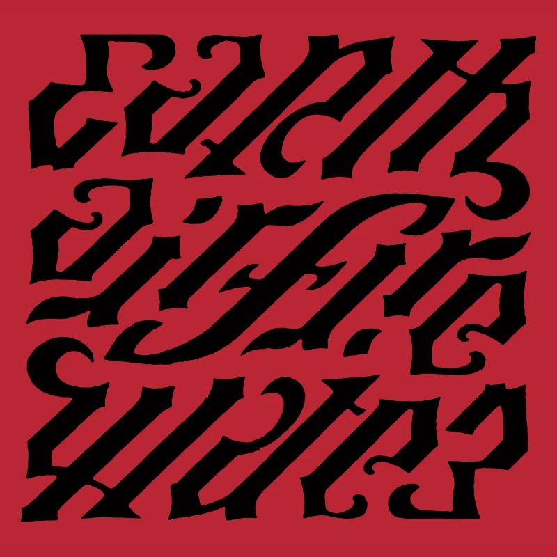 Ambigramm - earth-air-fire