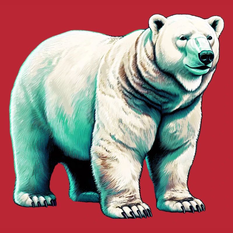 Weißer Eisbär