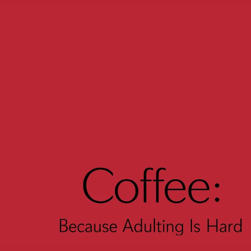 Coffee because Murder is wrong