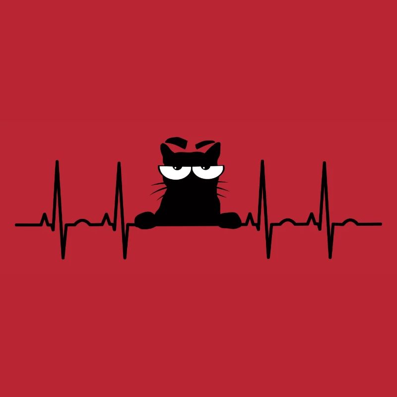 Chat chat chat yeux de chat ECG Chats Chat Miau