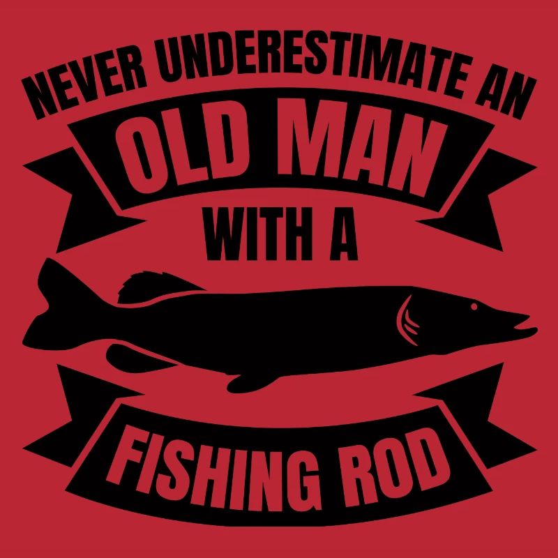 Never underestimate an old angler