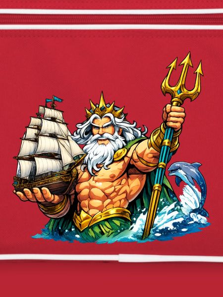Neptune with sailing ship